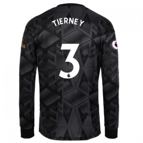 Jalkapallo Pelipaidat/Peliasut Arsenal Tierney 3 Vieraspelipaita 2022-23 Pitkähihainen